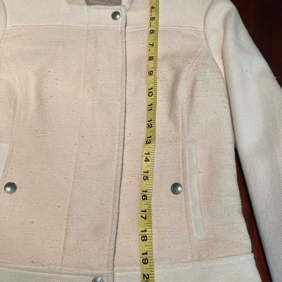 Banana Republic Off White Jacket - Picture 8 of 10